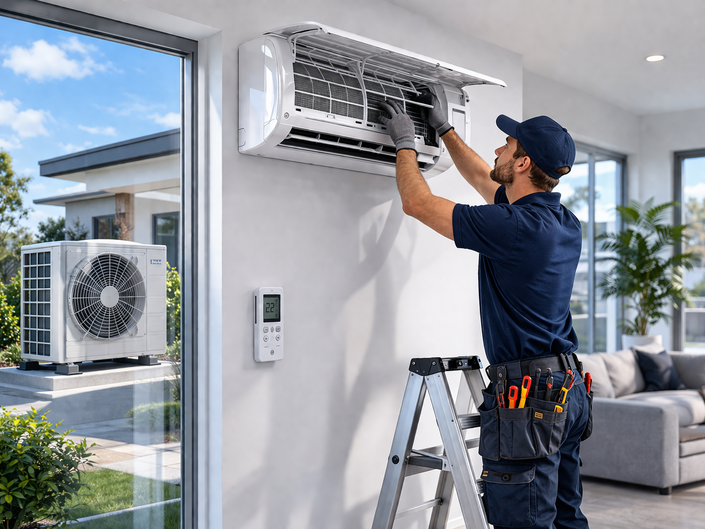 Installation climatisation professionnelle